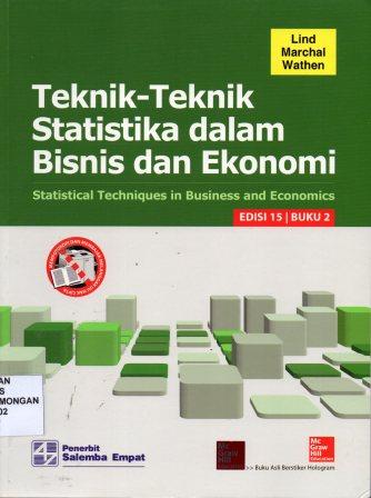 Teknik-Teknik Statistika dalam Bisnis dan Ekonomi, Statistical Techniques in Business and Economics, edisi 15 buku 2