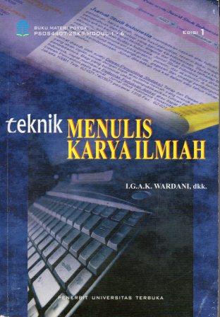 Teknik menulis Karya ilmiah