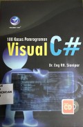 100 Kasus Pemrograman Visual C# + cd