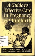 A Guide To Effective in Pregnancy & Childbirth