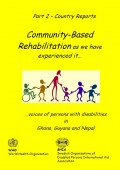 Community Based Rehabilitation Part 2