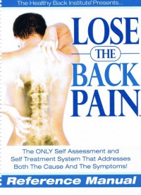 Lose The Back Pain Reference Manual