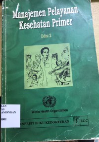 Manajemen Pelayanan Kesehatan Primer