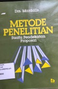 Metode Penelitian Suatu Pendekatan Proposal