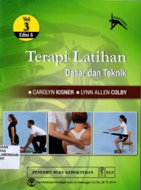 Terapi Latihan Dasar dan Teknik, Vol 3