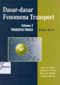 Dasar-dasar Fenomena Transport, Volume 2, Tranfer Panas edisi ke-4