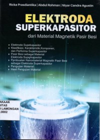 Elektroda Superkapasitor, dari material magnetik pasir besi