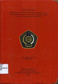 Penetapan Senyawa Total Fenolik Ekstrak Etanol 70% Gulma Krokot (Portulaca oleracea L.) Dengan Metode Continuous Perculation vs Ultrasound Assisted Extraction (UAE)