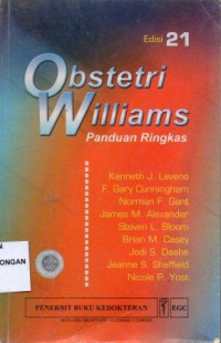 Obstetri Williams, Panduan Ringkas