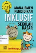 Manajemen Pendidikan Inklusif Sekolah Dasar