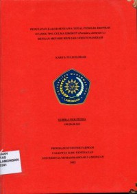 Penetapan Kadar Senyawa Total Fenolik Ekstrak Etanol 70% Gulma Krokot (Portulaca oleraceae L.) Dengan Metode Refuks Versus Maserasi
